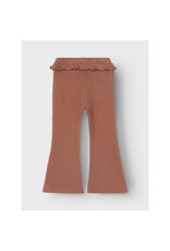 Lil' Atelier Thora Slim Bootcut Legging Carob Brown