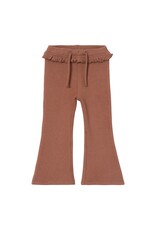 Lil' Atelier Thora Slim Bootcut Legging Carob Brown