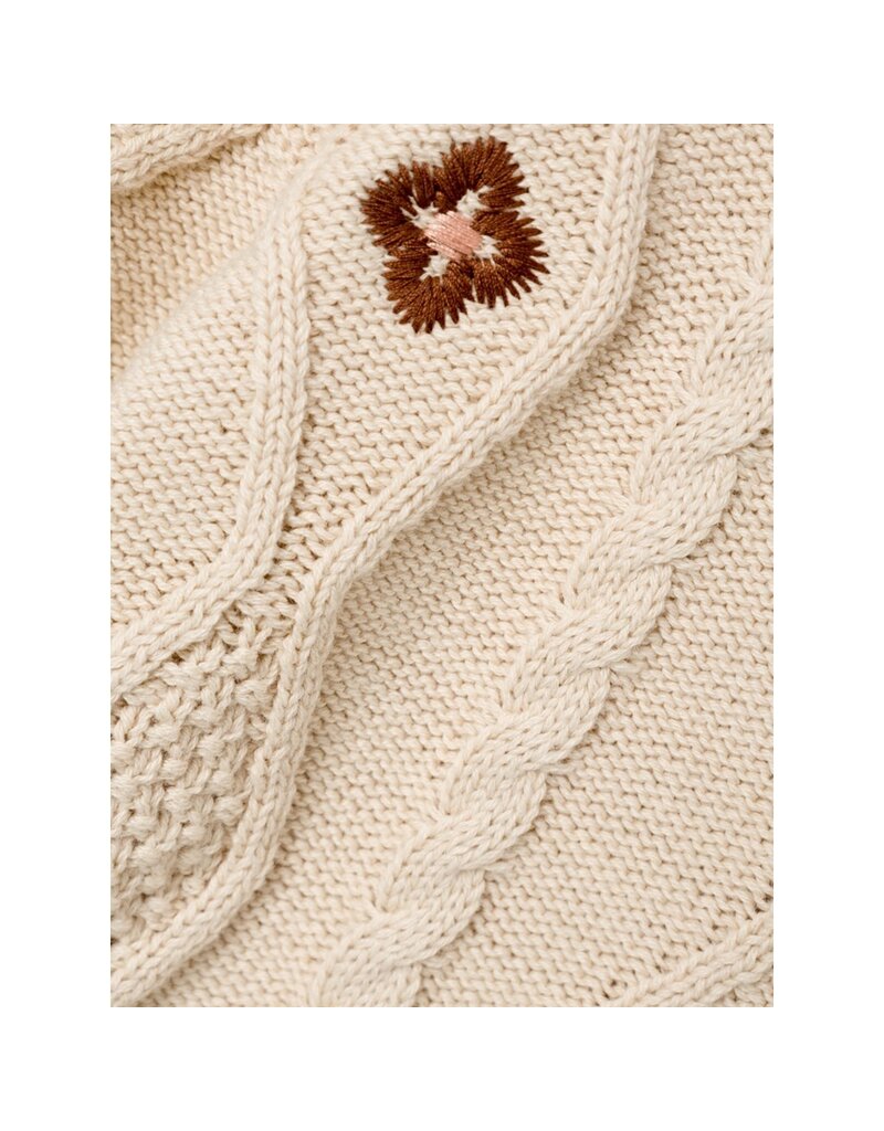 Lil' Atelier Tila Knit Sweater Fog