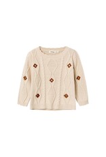 Lil' Atelier Tila Knit Sweater Fog