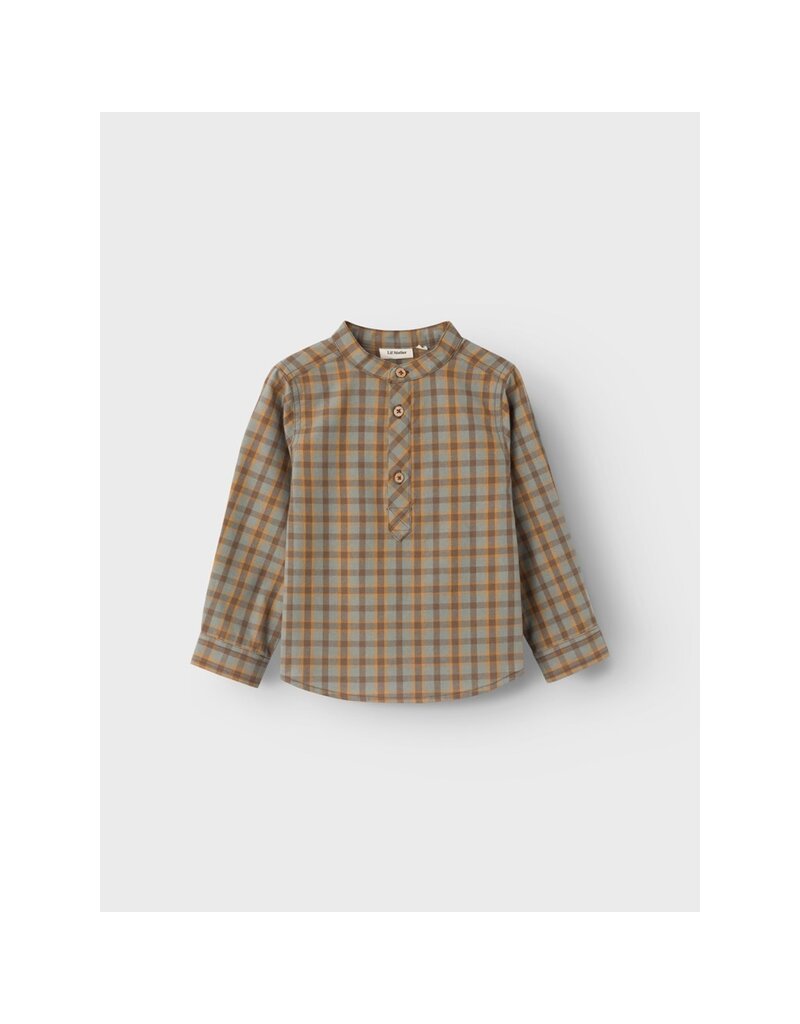 Lil' Atelier Teo Loose Shirt Agave Green