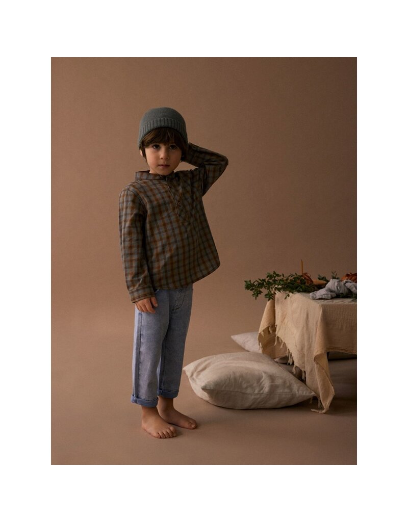 Lil' Atelier Teo Loose Shirt Agave Green