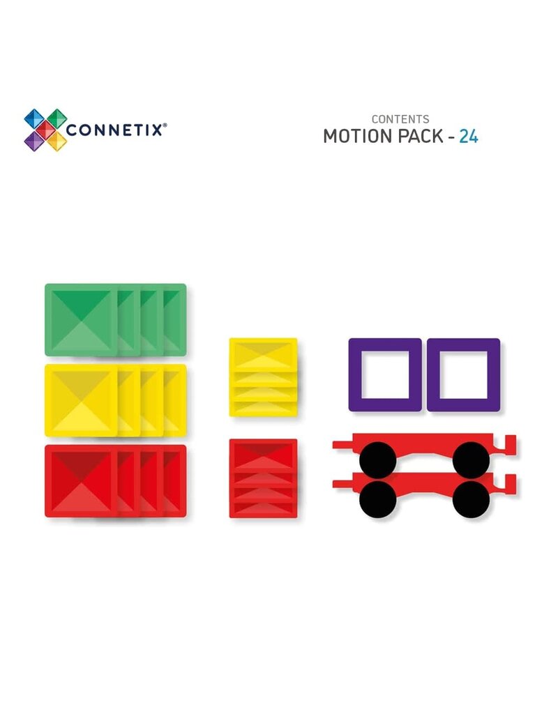 Connetix 24 Piece Motion Pack