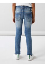 name it Theo Slim Jeans Medium Blue