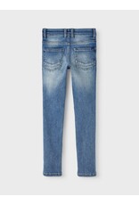 name it Theo Slim Jeans Medium Blue