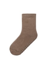 Lil' Atelier Tero Anti Slip Sock Carob Brown