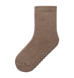 Lil' Atelier Tero Anti Slip Sock Carob Brown