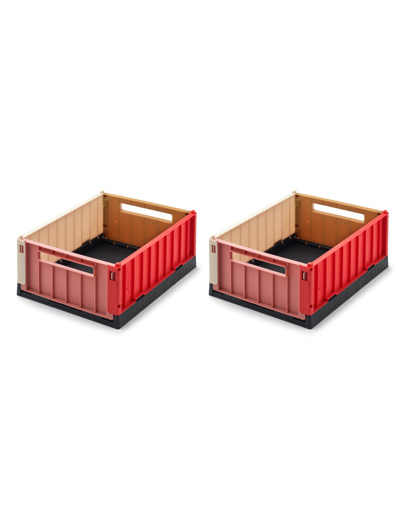 Liewood Westen Storage Box S 2-Pack Multi Mix