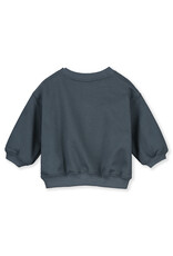 Gray Label Baby Dropped Shoulder Sweater Blue Grey