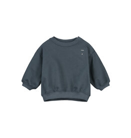 Gray Label Baby Dropped Shoulder Sweater Blue Grey