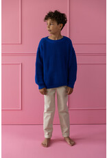 Yuki Chunky Knitted Sweater Blueberry