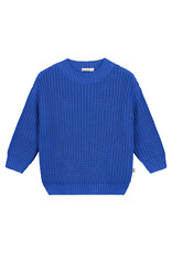 Yuki Chunky Knitted Sweater Blueberry