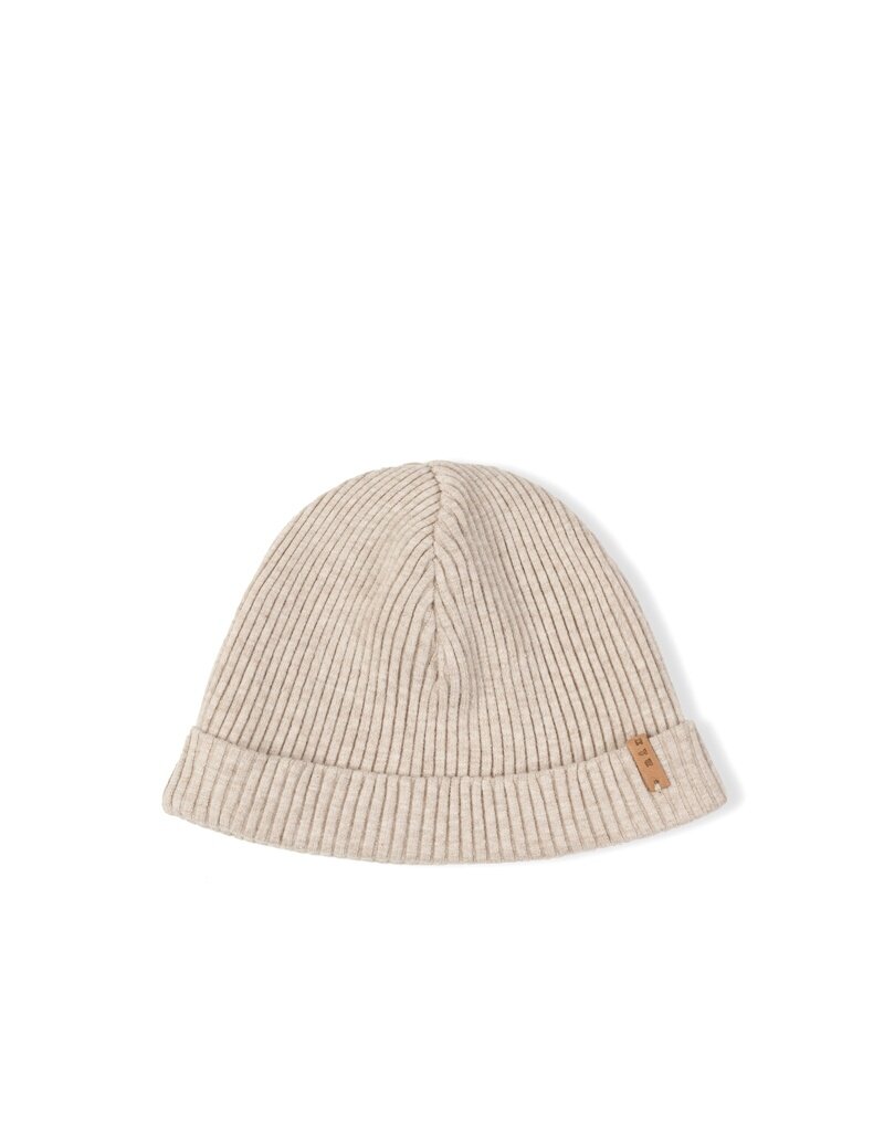 Nixnut Rib Beanie Beige