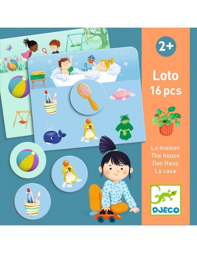 Djeco Loto Spel - Het Huis