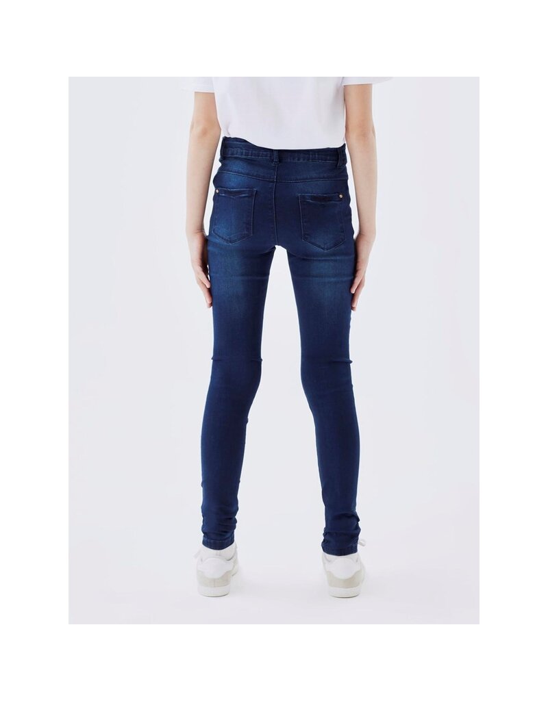 name it Polly Skinny Jeans Dark Blue Denim