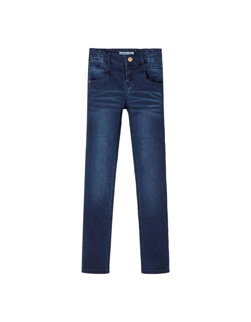 name it Polly Skinny Jeans Dark Blue Denim