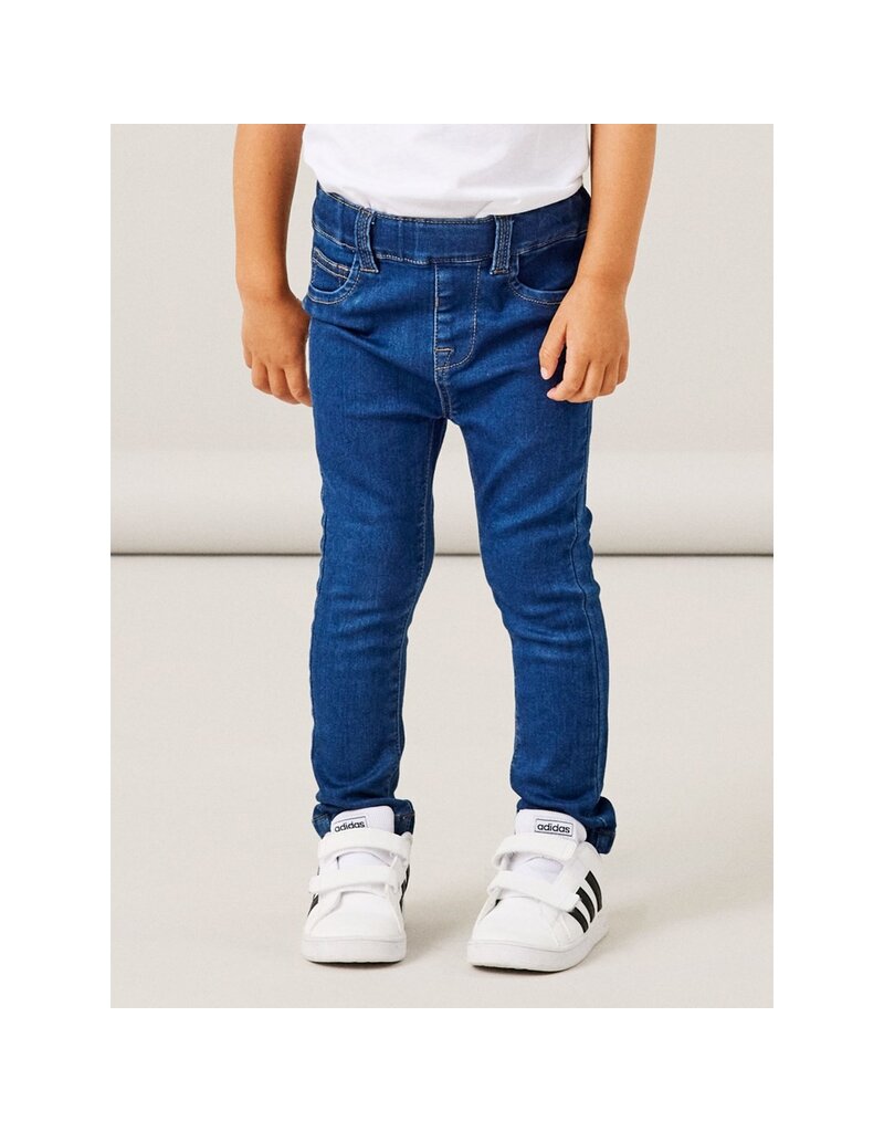 name it Sydney Slim Jeans Dark Blue Denim