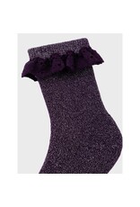 name it Frille Sock Plum Purple