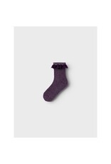 name it Frille Sock Plum Purple