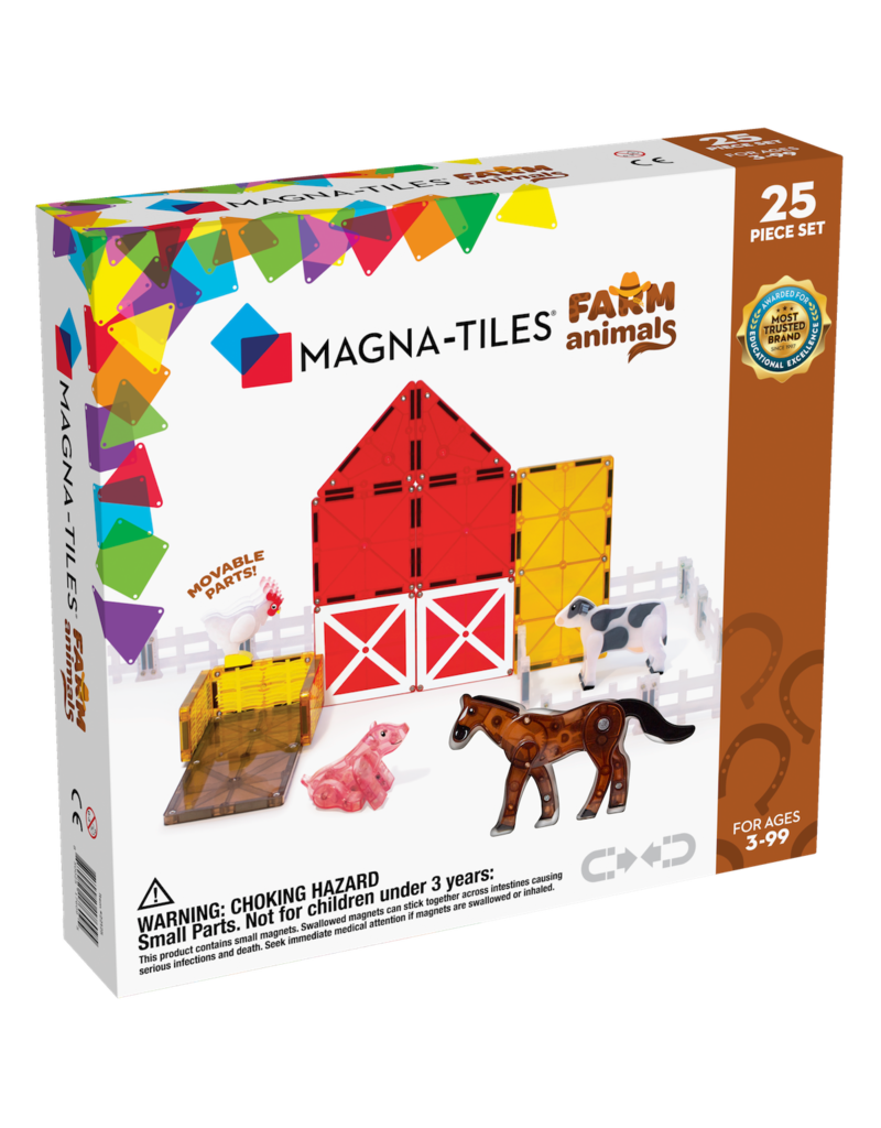 MAGNA-TILES Farm animals 25 piece set