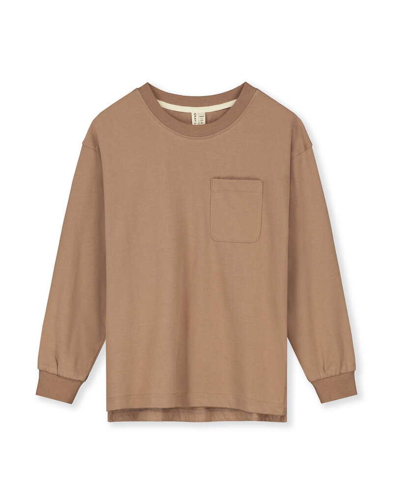 Gray Label Oversized Longsleeve Tee Biscuit