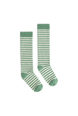 Gray Label Ribbed Long Socks Bright Green - Cream