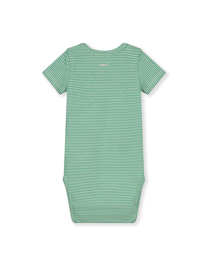 Gray Label Baby Onesie Bright Green - Cream