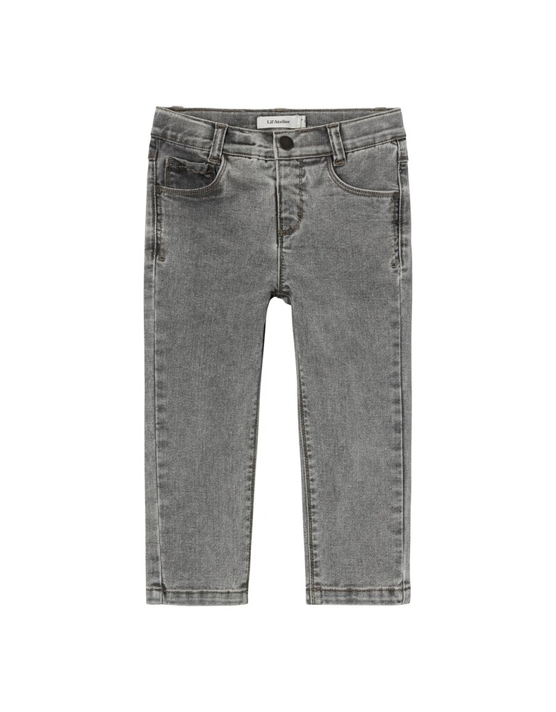 Lil' Atelier Ryan Regular Jeans Light Grey Denim