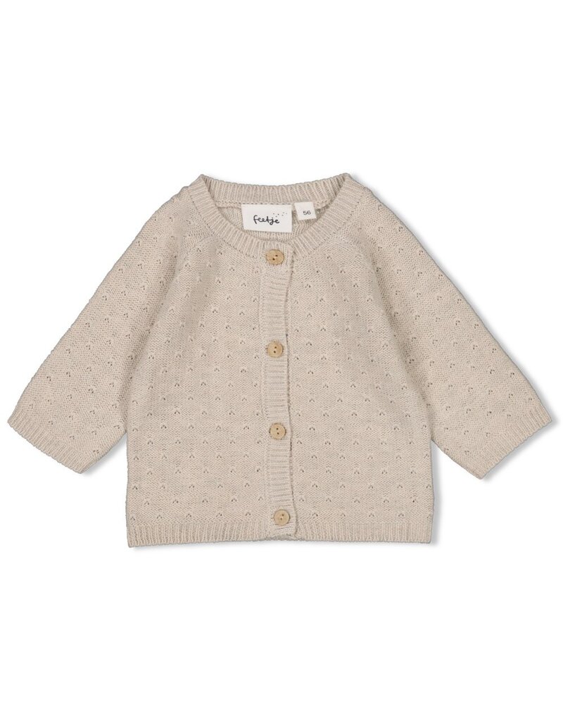 Feetje Knitted Cardigan - Little Duck