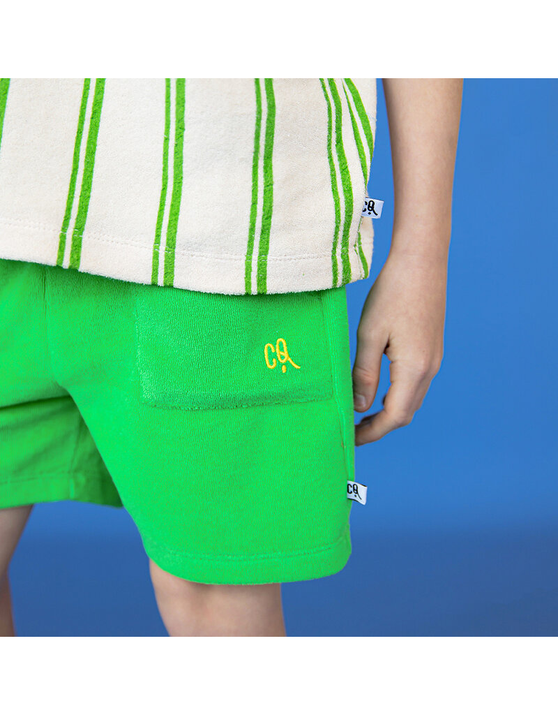 CarlijnQ Basic - Shorts Loose Fit Green