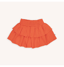 CarlijnQ Basic - Layered Skirt Red