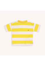CarlijnQ Stripes Yellow - T-Shirt Oversized