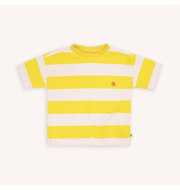 CarlijnQ Stripes Yellow - T-Shirt Oversized