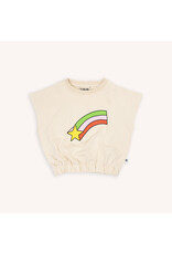 CarlijnQ Basic - Balloon top with Print Rainbow