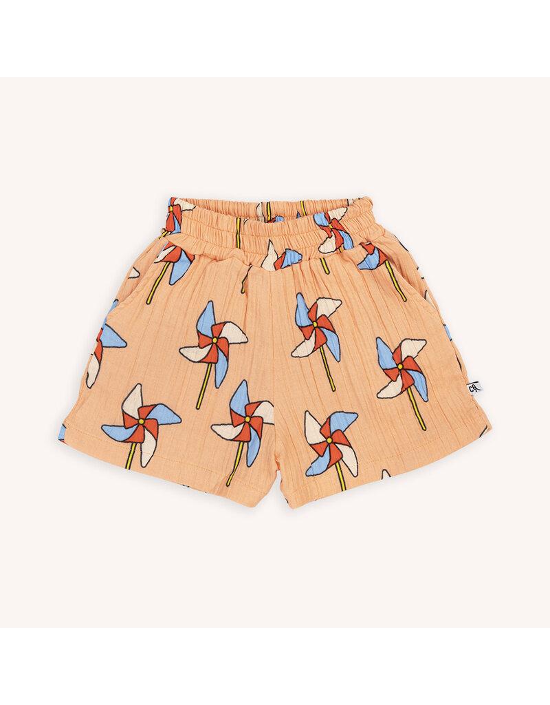 CarlijnQ Pin Wheel - Girls Long Shorts