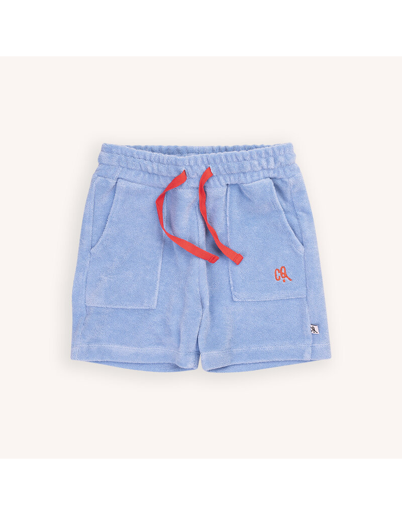CarlijnQ Basic - Shorts Loose Fit Blue