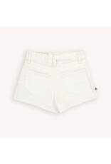 CarlijnQ White Denim - Shorts with Embroidery