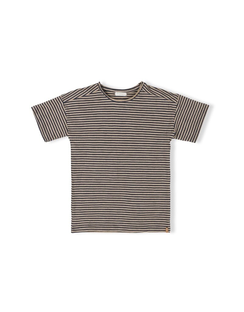 Nixnut Com T-Shirt Night Stripe