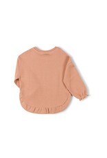 Nixnut Ruffled Sweater Peach