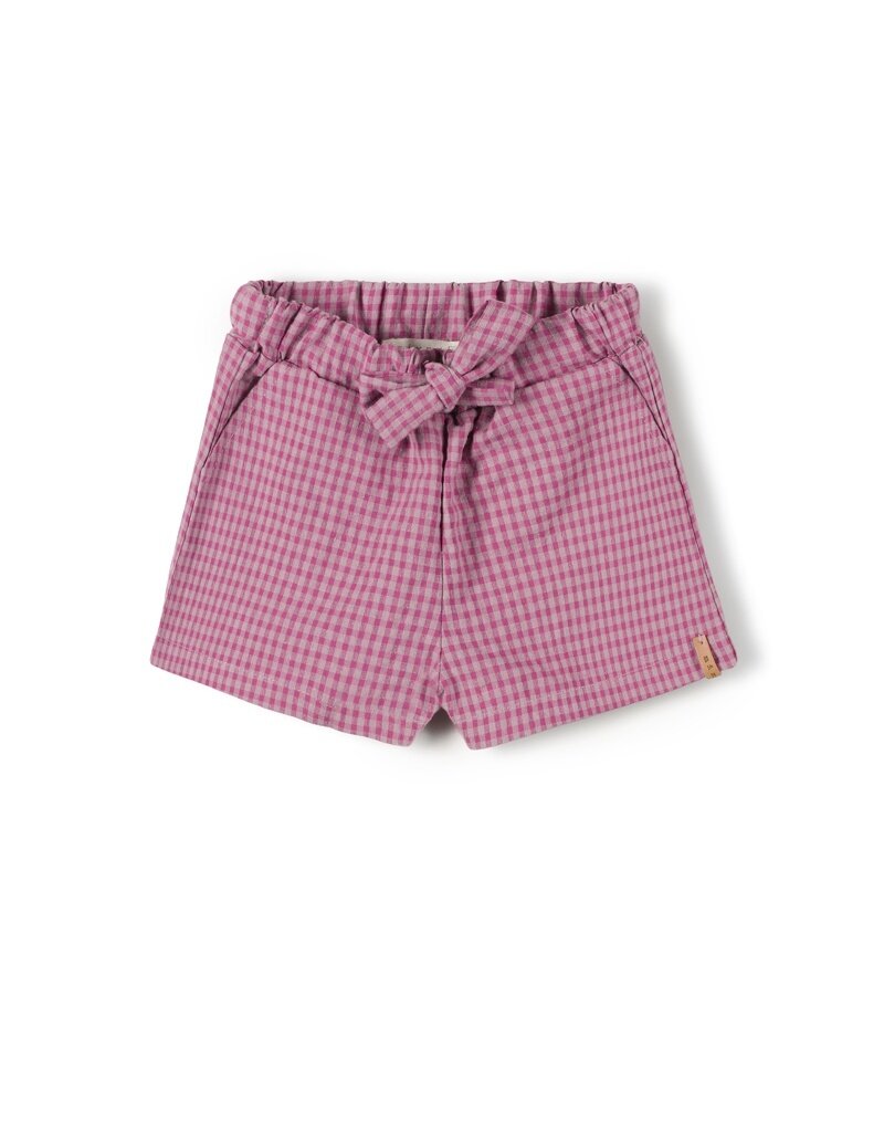 Nixnut Mousse Short Lotus Checkered