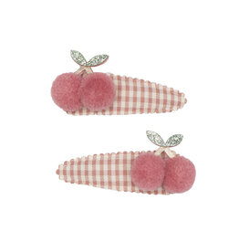 Mimi & Lula Gingham Cherry Clips