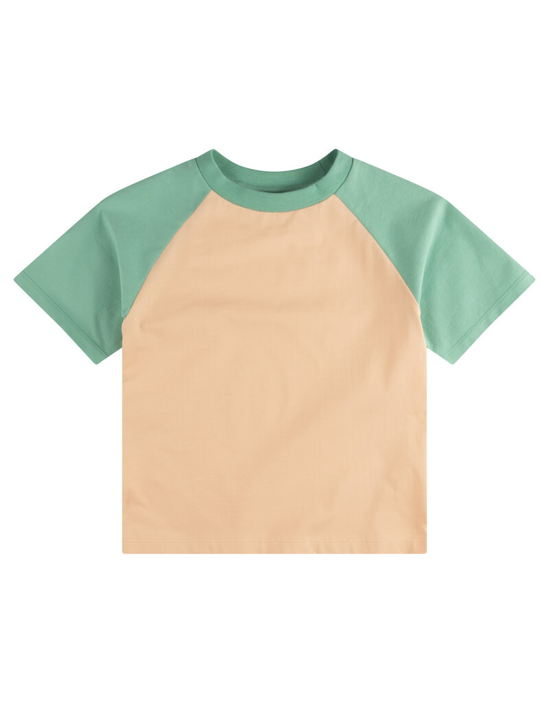 Mingo Raglan T-Shirt Turquoise Flush