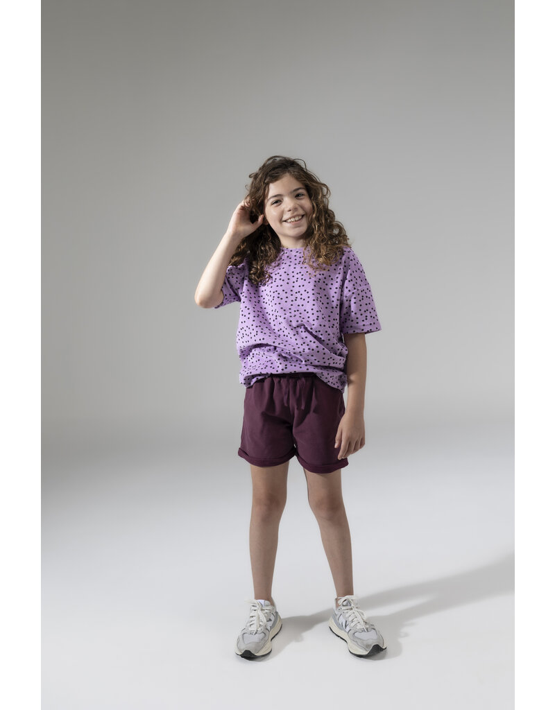 Mingo T-Shirt Violet Dot