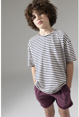 Mingo Oversized T-Shirt Navy Stripe