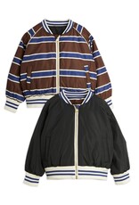 Mini Rodini Stripe reversible Baseball Jacket Multi