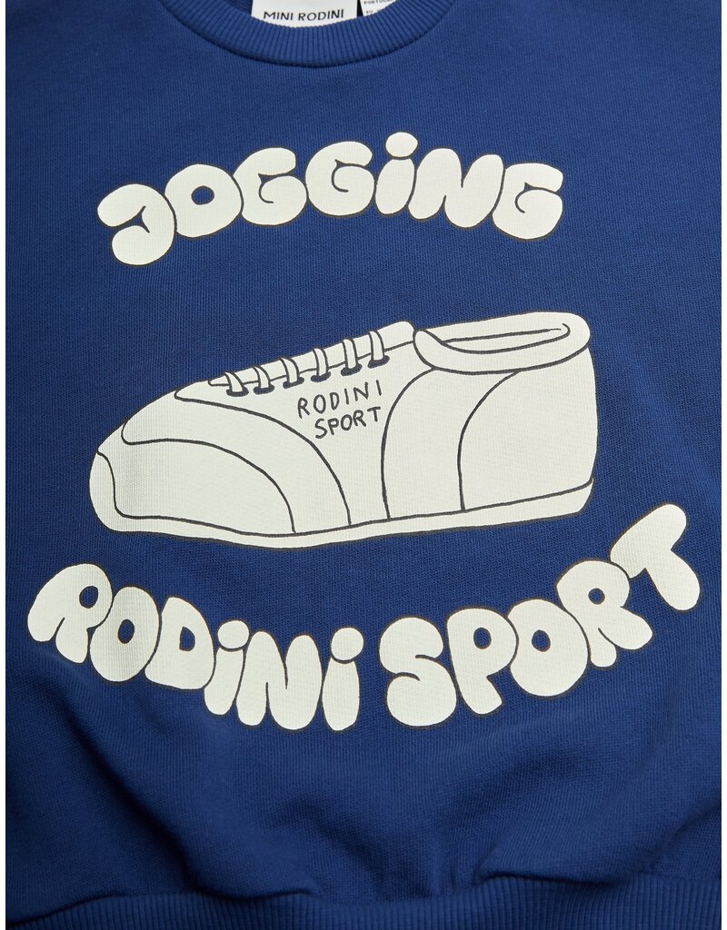 Mini Rodini Jogging Sweat Tank Blue