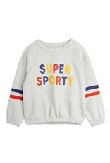 Mini Rodini Super Sporty Sweatshirt Grey Melange