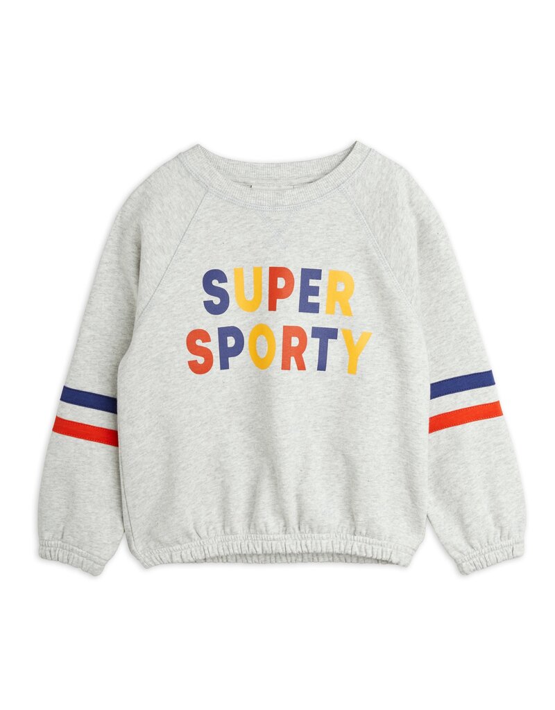 Mini Rodini Super Sporty Sweatshirt Grey Melange