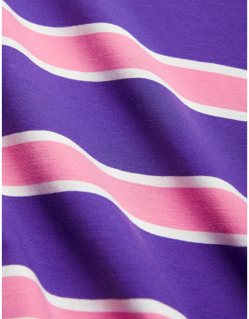 Mini Rodini Stripe Tee Purple