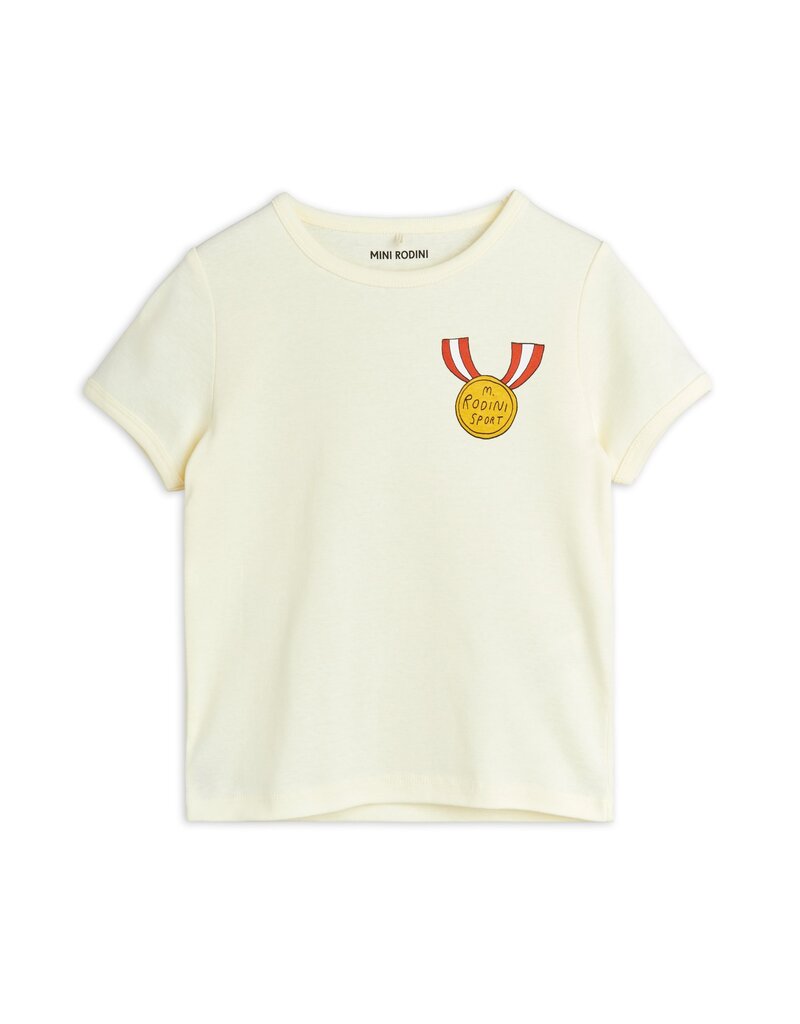 Mini Rodini Medal Tee White